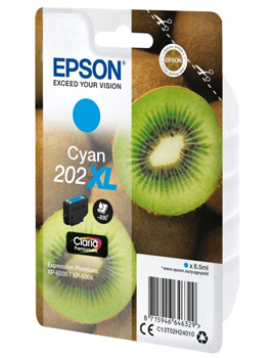 Tinteiro Epson 202XL Azul C13T02H24010 8,5ml