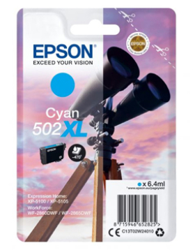Tinteiro Epson 502XL Azul C13T02W24010 6,4ml