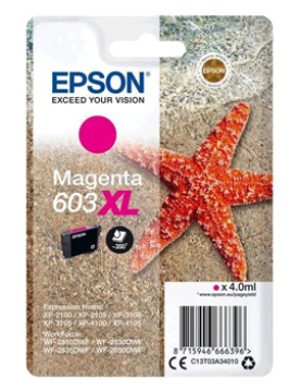 Tinteiro Epson 603XL Magenta C13T03A34010 4ml