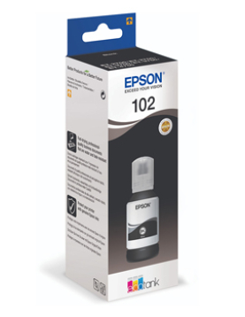 Tinteiro Epson 102 Preto C13T03R140 127ml 7500 Pág.