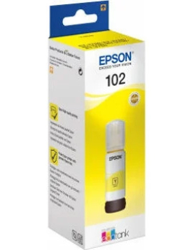 Tinteiro Epson 102 Amarelo C13T03R440 70ml 6000 Pág.
