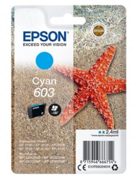 Tinteiro Epson 603 Azul C13T03U24010 2,4ml