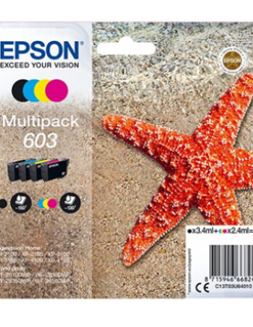 Pack Tinteiros Epson 603 4 Cores C13T03U64010