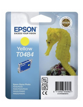 Tinteiro Epson T0484 Amarelo C13T04844020 13ml