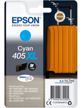 Tinteiro Epson 405XL Azul C13T05H24010 14,7ml 1100 Pág.