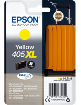 Tinteiro Epson 405XL Amarelo C13T05H44010 14,7ml 1100 Pág.