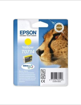 Tinteiro Epson T0714 Amarelo C13T07144010 5,5ml