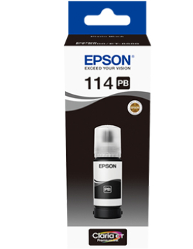 Tinteiro Epson 114 Preto Photo C13T07B140 70ml