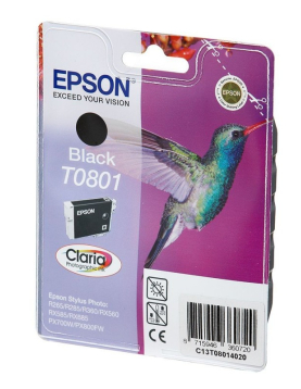 Tinteiro Epson T0801 Preto C13T08014011 7,4ml