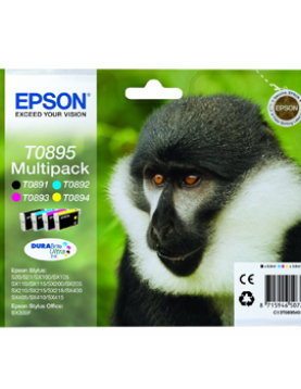 Pack Tinteiros Epson T0895 4 Cores C13T08954020