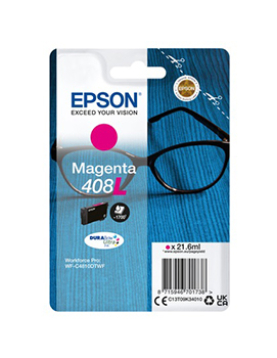 Tinteiro Epson 408L Magenta C13T09K34010 21.6ml 1700 Pág.
