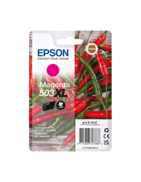 Tinteiro Epson 503XL Magenta C13T09R34010 6,4ml 470 Pág.