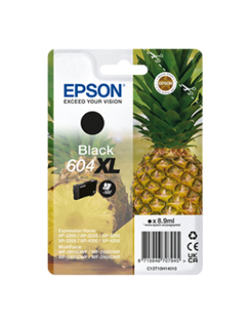 Tinteiro Epson 604XL Preto C13T10H14010 8,9ml 500 Pág.