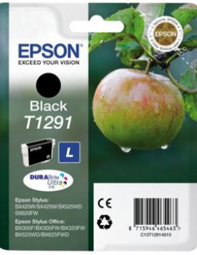 Tinteiro Epson T1291 Preto C13T12914011 11ml 385 Pág.