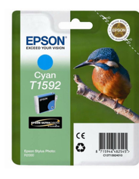 Tinteiro Epson T1592 Azul C13T15924010 17ml