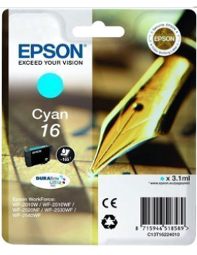 Tinteiro Epson 16 Azul C13T16224010 3,1ml