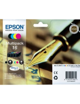 Pack Tinteiros Epson 16 4 Cores C13T16264010