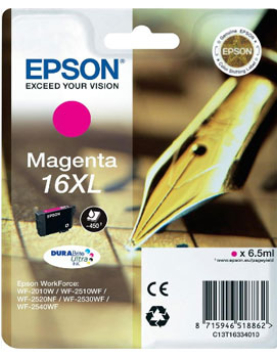 Tinteiro Epson 16XL Magenta C13T16334010 3,2ml