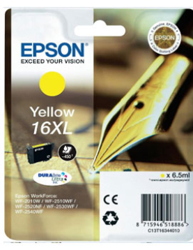 Tinteiro Epson 16XL Amarelo C13T16344010 6,5ml