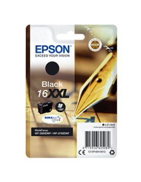 Tinteiro Epson 16XXL Preto C13T16814012 21.6ml 1000 Pág.