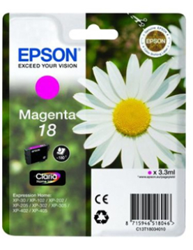 Tinteiro Epson 18 Magenta C13T18034010 3,3ml