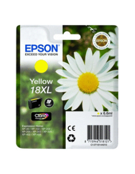 Tinteiro Epson 18XL Amarelo C13T18144010 6,6ml