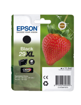 Tinteiro Epson 29XL Preto C13T29914010 11,3ml