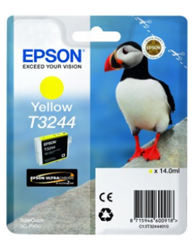 Tinteiro Epson T3244 Amarelo C13T32444010 14ml 980 Pág.