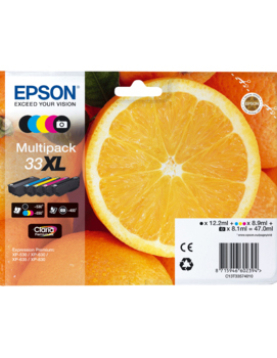 Pack Tinteiros Epson 33XL 5 Cores C13T33574010
