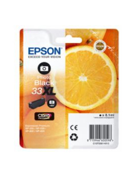 Tinteiro Epson 33XL Preto Foto C13T33614010 8.9ml 400 Pág.