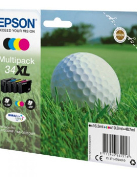Pack Tinteiros Epson 34XL 4 Cores C13T34764010