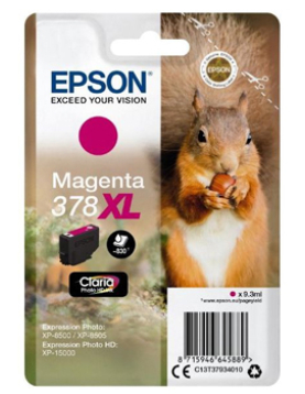 Tinteiro Epson 378XL Magenta C13T37934010 9,3ml