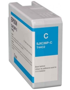 Tinteiro EPSON SJIC36P-C Azul C13T44C240 80ml