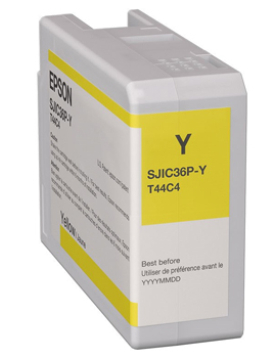 Tinteiro Epson SJIC36P-Y Amarelo C13T44C440 80ml