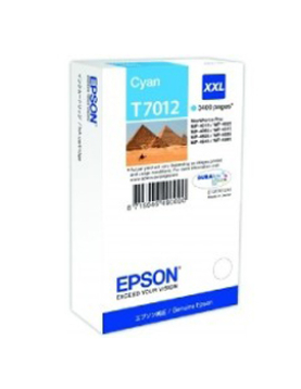 Tinteiro Epson T7012 Azul C13T70124010 34,2ml 3400 Pág.