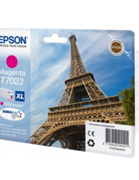 Tinteiro Epson T7023 Magenta C13T70234010 21,3ml 2000 Pág.