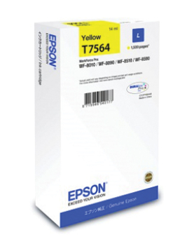 Tinteiro Epson T7564 Amarelo C13T756440 14ml 1500 Pág.