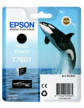 Tinteiro Epson T7601 Preto Foto C13T76014010 25,9ml