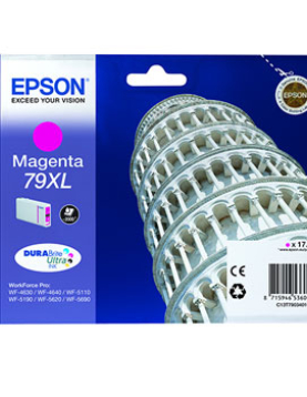 Tinteiro Epson 79XL Magenta C13T79034010 17,1ml 2000 Pág.