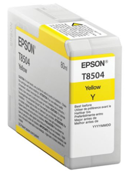 Tinteiro Epson T8504 Amarelo C13T850400 80ml