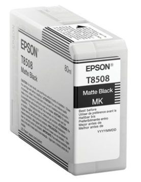 Tinteiro Epson T8508 Preto Matte C13T850800 80ml