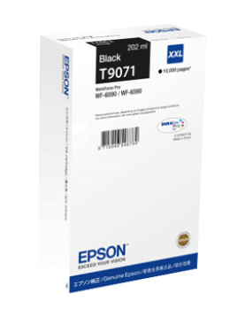 Tinteiro Epson T9071 Preto C13T907140 202ml 10000 Pág.