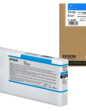 Tinteiro Epson T9132 Azul C13T913200 200ml