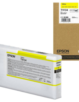 Tinteiro Epson T9134 Amarelo C13T913400 200ml