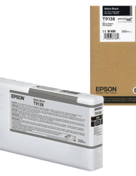 Tinteiro Epson T9138 Preto Matte C13T913800 200ml