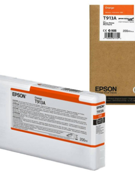 Tinteiro Epson T913A Laranja C13T913A00 200ml