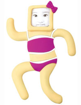 Moldura Magnética FUN Swiming Girl Cx25un