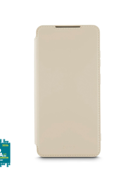 Capa p/ Samsung Galaxy S26 Ultra Flip Fantastic Feel Bege