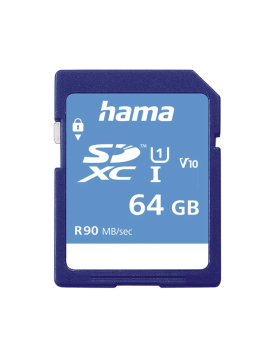 Cartão Memória SDXC 64GB Hama Class 10