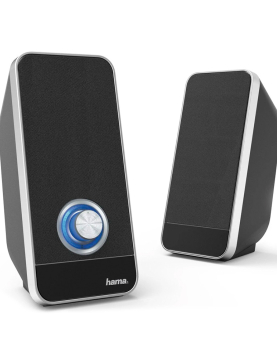 Colunas Speaker Set para PC Sonic LS-206 Preto